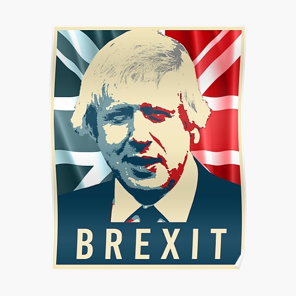 Boris Johnson Brexit Poster