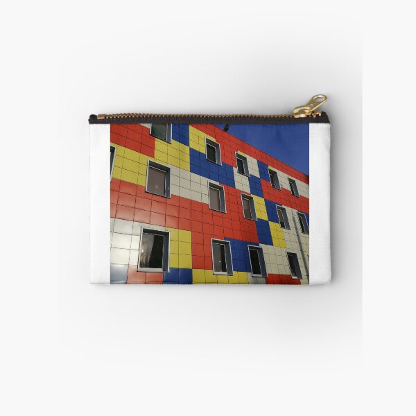 Item preview, multicolored city house against the blue sky designed and sold by Olga Kydryavskaya.