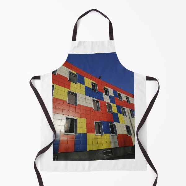 Item preview, multicolored city house against the blue sky designed and sold by Olga Kydryavskaya.