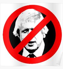 Anti Boris Johnson Poster