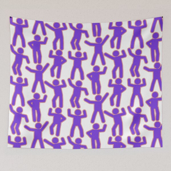 Item preview, Happy people salutation - funny pattern designed and sold by Xdelacra.