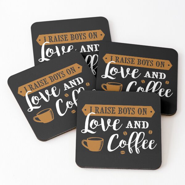Item preview, OBV - I raise boys on love and coffee designed and sold by vb66.