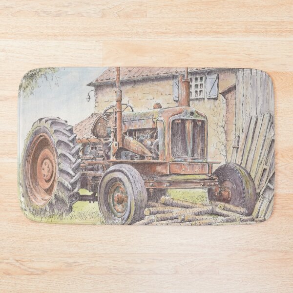 Item preview, Tired old Tractor designed and sold by FranEvans.