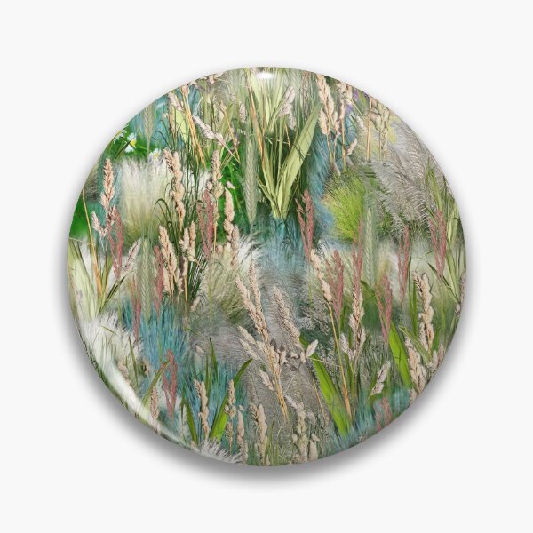 Item preview, Wild Eco-friendly Grasses & Spring Flowers designed and sold by NadineMay.