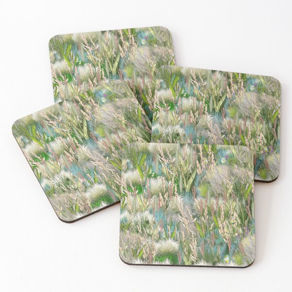 Item preview, Wild Eco-friendly Grasses & Spring Flowers designed and sold by NadineMay.