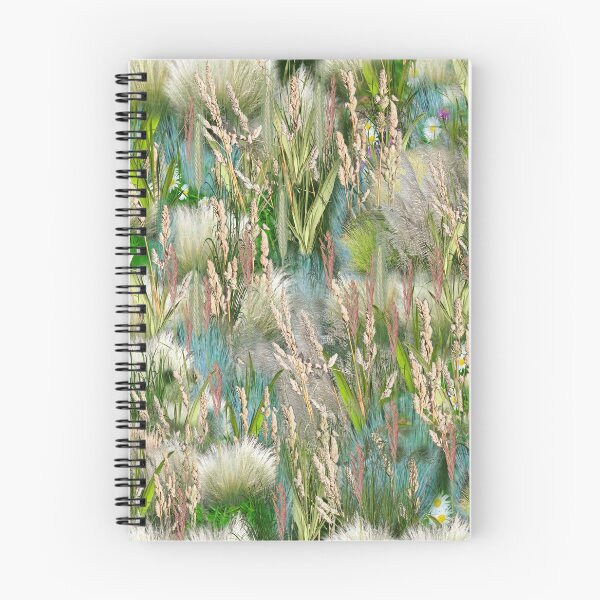 Item preview, Wild Eco-friendly Grasses & Spring Flowers designed and sold by NadineMay.