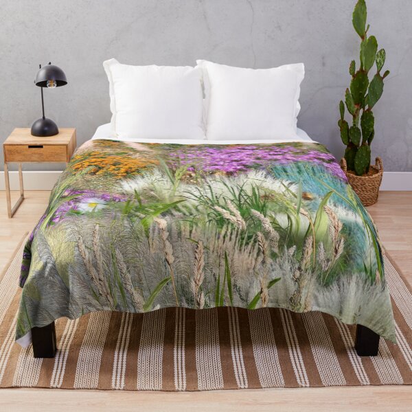 Item preview, Wild Eco-friendly Grasses & Spring Flowers designed and sold by NadineMay.