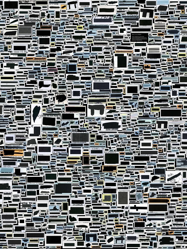 Step out in secret with #redactionart by wragge