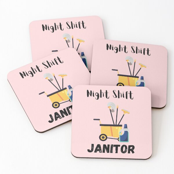 Item preview, Copy of night shift janitor designed and sold by Zaibo.