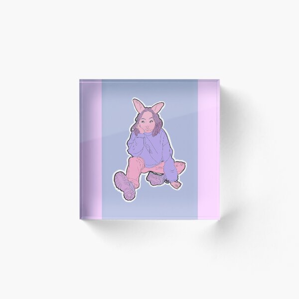 Item preview, Cute Bunny Girl Illustration  designed and sold by Rika-Designs.