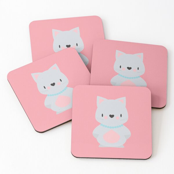 Item preview, Aubrey the Kitten - Pink Blush designed and sold by sw-b.