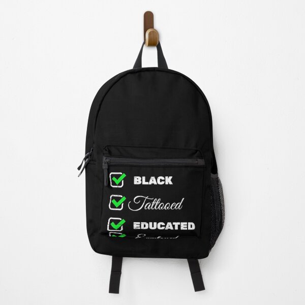 Item preview, Black Tattooed Educated Employed Black Matter Equality Racism Free Freedom Respect Black History Month designed and sold by shirti.
