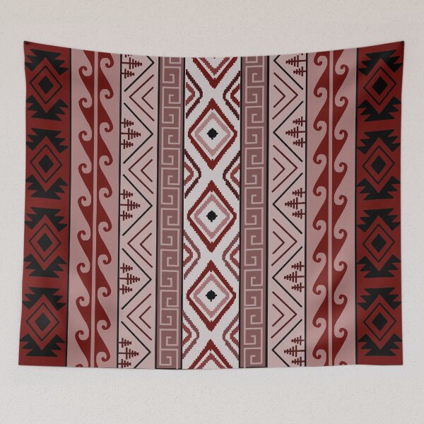 Artikelvorschau, rotes aztekisches Design entworfen und verkauft von emilyknox1.