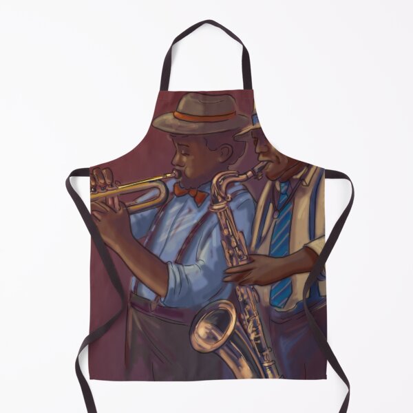 Item preview, Township Jazz Illustration designed and sold by Marleen Paddy Visser.