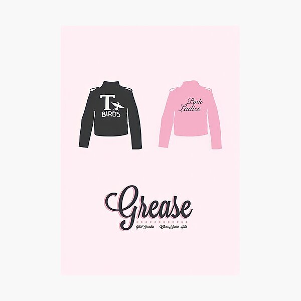 T Birds & Pink Ladies | Grease Photographic Print