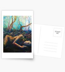 Asleep in the Deep Forest Postcards