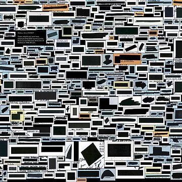 Artwork thumbnail, Keep your secrets safe with #redactionart by wragge