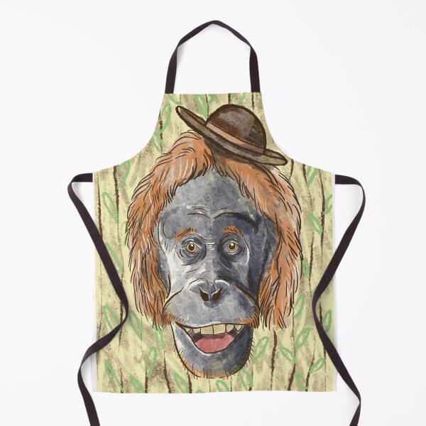 Item preview, Orangutan in a bowler hat designed and sold by Matt Corrigan.