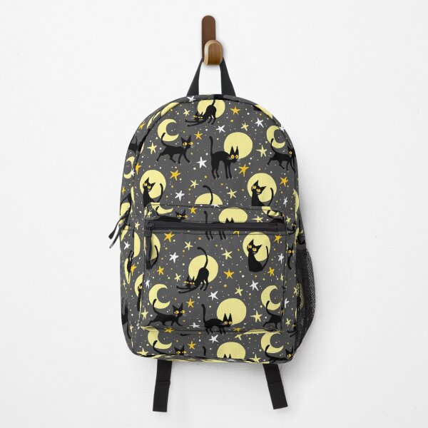 Item preview, Moonlit Cats on Grey designed and sold by Paisley Yazel.
