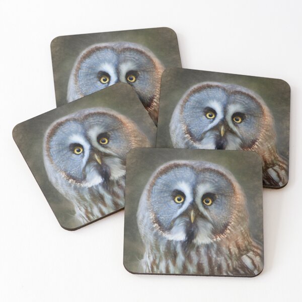Item preview, Great Grey Owl designed and sold by Ian Merton.