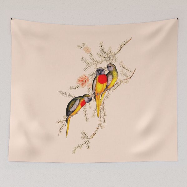 Item preview, Cute Colorful Vintage Birds designed and sold by ChinStore.