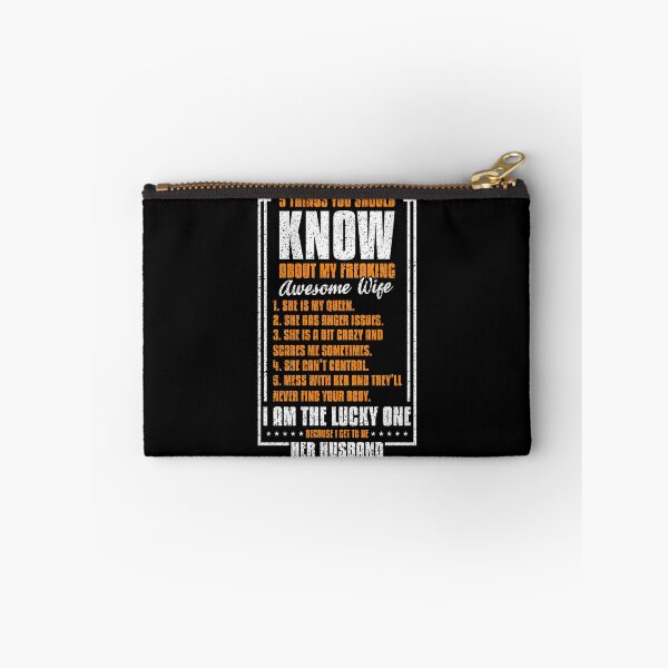 Item preview, 5 Things You Should Know About My Freaking Awesome Wife Top Married Couples Anniversary Wife Husband designed and sold by shirti.