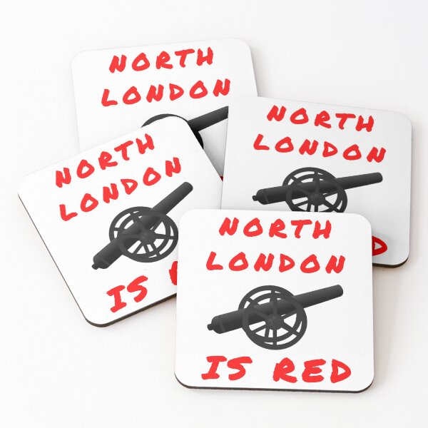 Item preview, North London Is Red (Red Text) designed and sold by swaise.