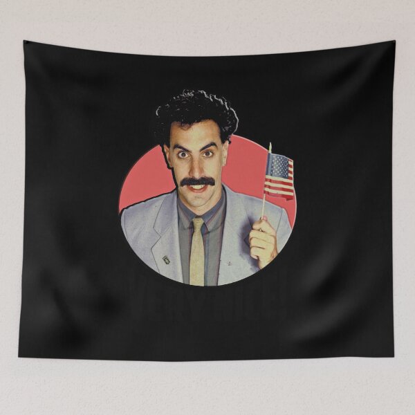 Item preview, Very Nice Borat American Flag Classic Tee - Gift Idea Shirt For Men Tee For Women Classic Retro Vintage Graphic T-Shirt designed and sold by MYUFVC.