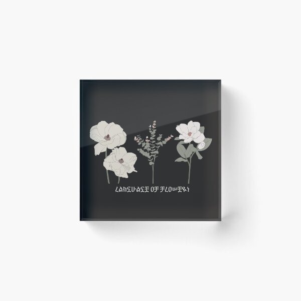 Item preview, Dark Academia 'Language of Flowers' Digital Illustration designed and sold by SamanthaDrage.