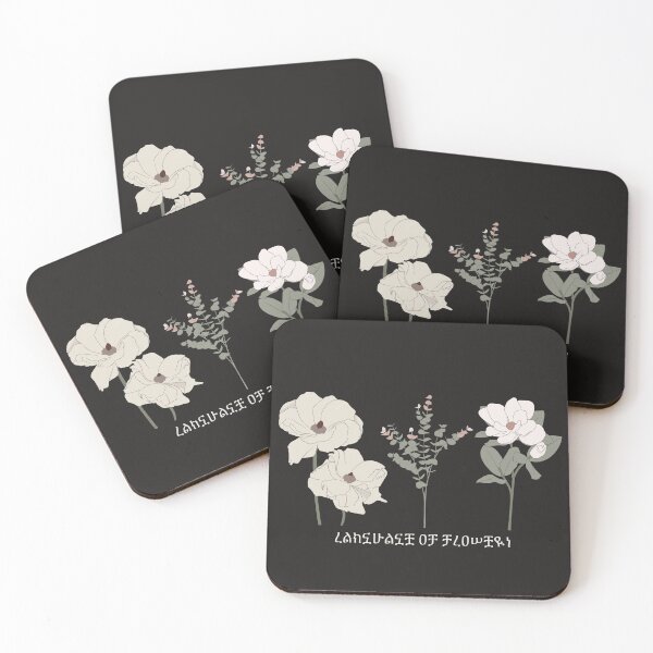 Item preview, Dark Academia 'Language of Flowers' Digital Illustration designed and sold by SamanthaDrage.