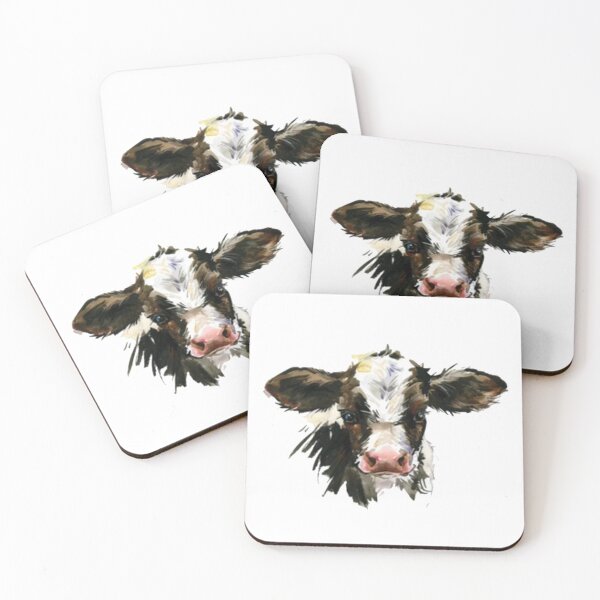 Item preview, Paint watercolor cow head funny Short  designed and sold by PURPLESHORT.