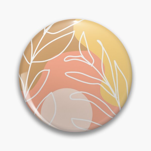 Item preview, neutral boho plant colorblock design designed and sold by emilybujos.