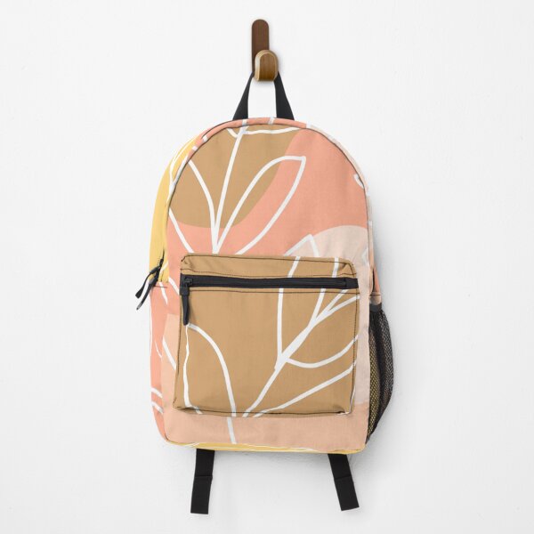Item preview, neutral boho plant colorblock design designed and sold by emilybujos.