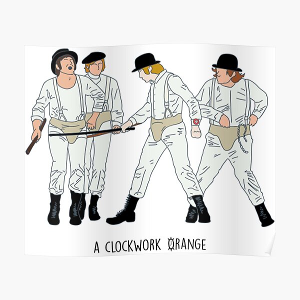 Wandbilder A Clockwork Orange Redbubble