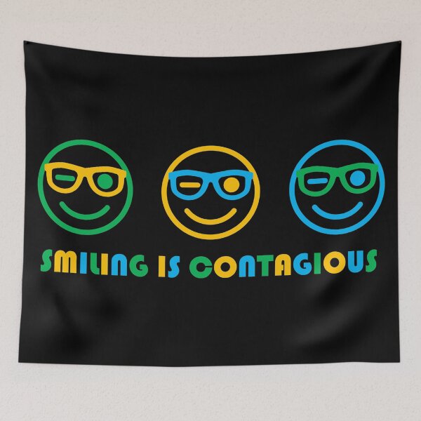 Item preview, Smiling Is Contagious ~ GBY designed and sold by Boakes-Digital.