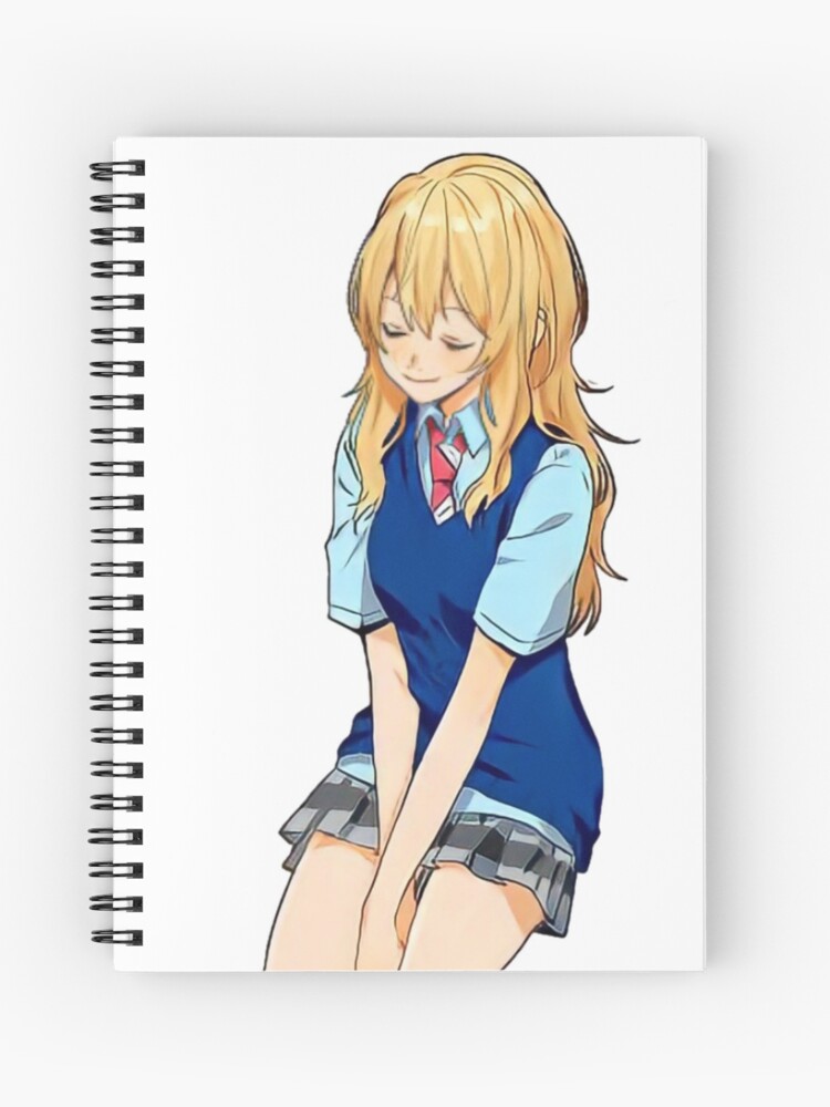 Shigatsu Wa Kimi No Uso [Your Lie In April] Kaori Miyazono and Kousei Arima  - Final Duet | Spiral Notebook