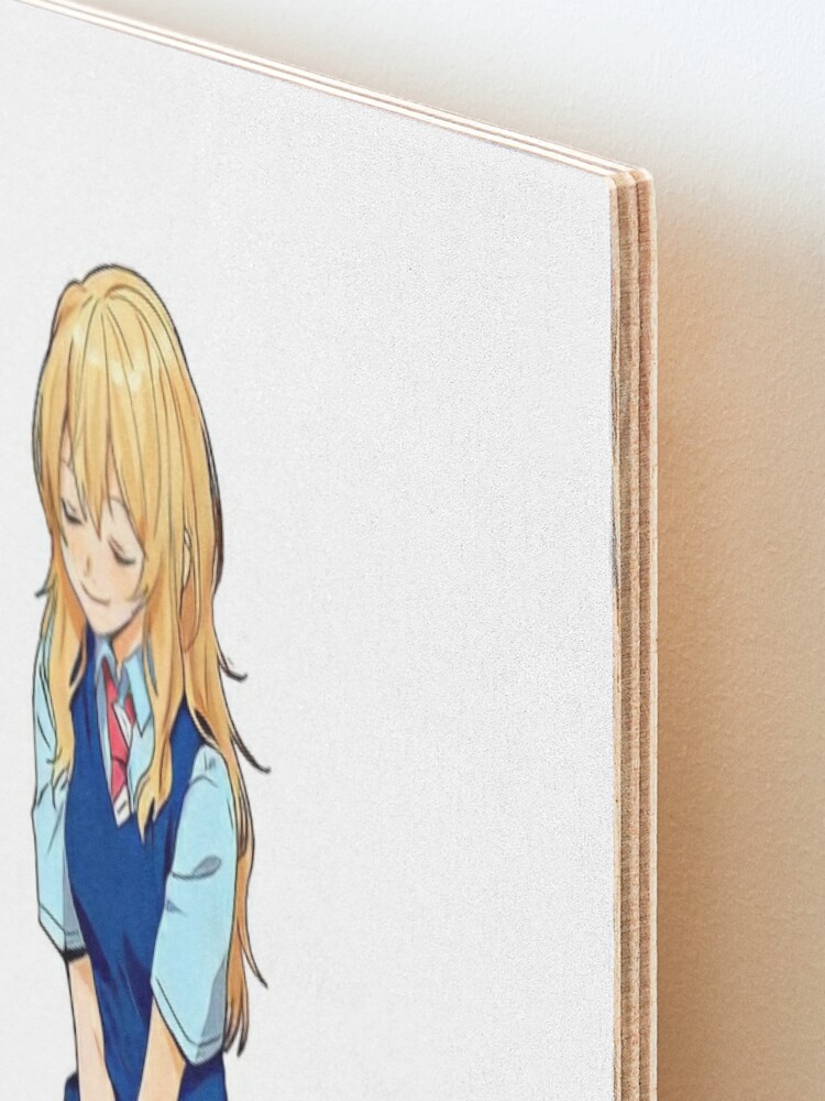 Your Lie In April Shigatsu Wa Kimi No Uso Kaori Miyazono Playing Violin  Art Board Print for Sale by SDStore03