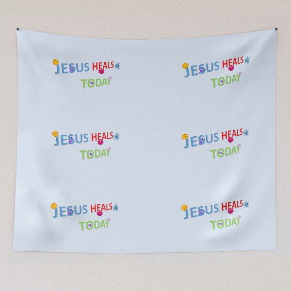 Item preview, JESUS HEALS  designed and sold by wildlittlefan.
