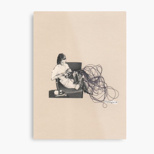 Disjointed thoughts Metal Print