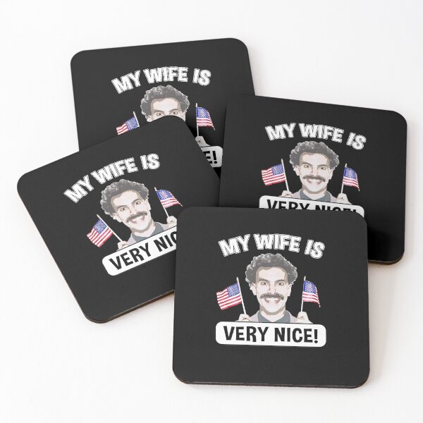 Item preview, Very Nice Borat My Wife Is Very Nice Classic Tee - Unisex Shirt Men Shirt Best Vintage Tee For Women Shirt designed and sold by MYUFVC.