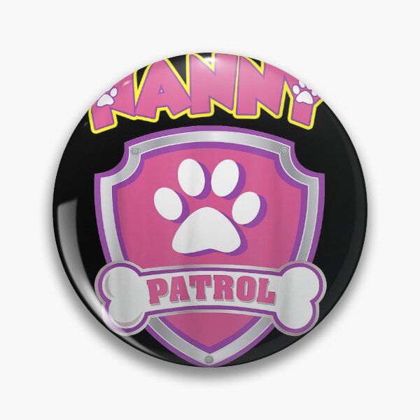 Item preview, Funny Nanny Patrol Dog Mom Dad For Men Women.png designed and sold by Conor6Dalla.