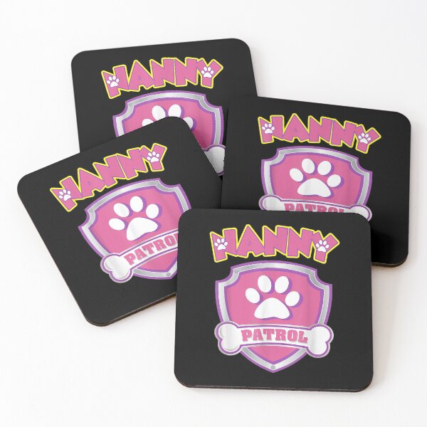 Item preview, Funny Nanny Patrol Dog Mom Dad For Men Women.png designed and sold by Conor6Dalla.