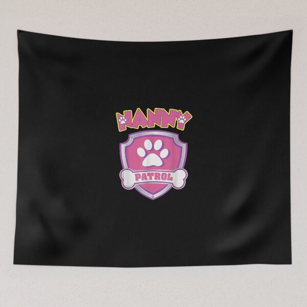 Item preview, Funny Nanny Patrol Dog Mom Dad For Men Women.png designed and sold by Conor6Dalla.