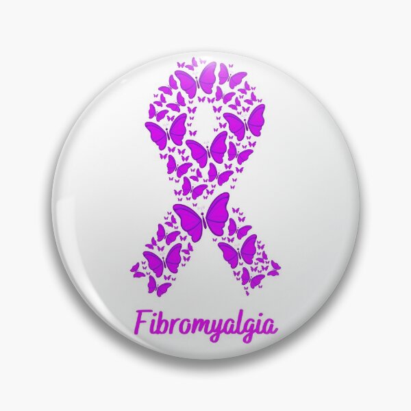 Item preview, Fibromyalgia (Fibro) Ribbon Consisting out of Shades of Purple Butterflies designed and sold by Chantelle  Spies.