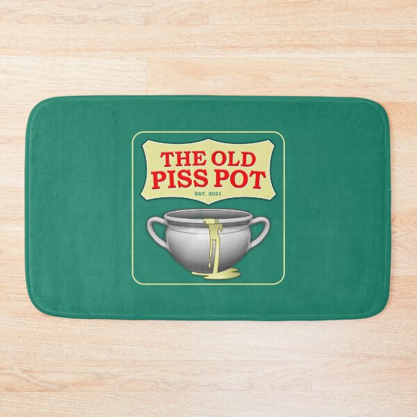 Item preview, THE OLD PISS POT (GREEN BACKGROUND) designed and sold by Unspirations.