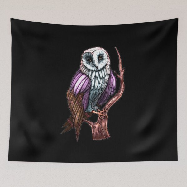 Item preview, Black of Cute owl designed and sold by Cassandra6193.