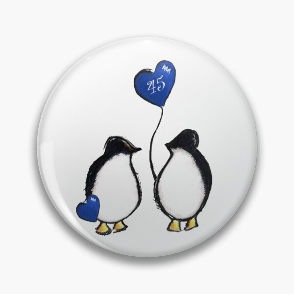 Item preview, Sapphire 45th wedding anniversary penguin designed and sold by thesummerhouse.