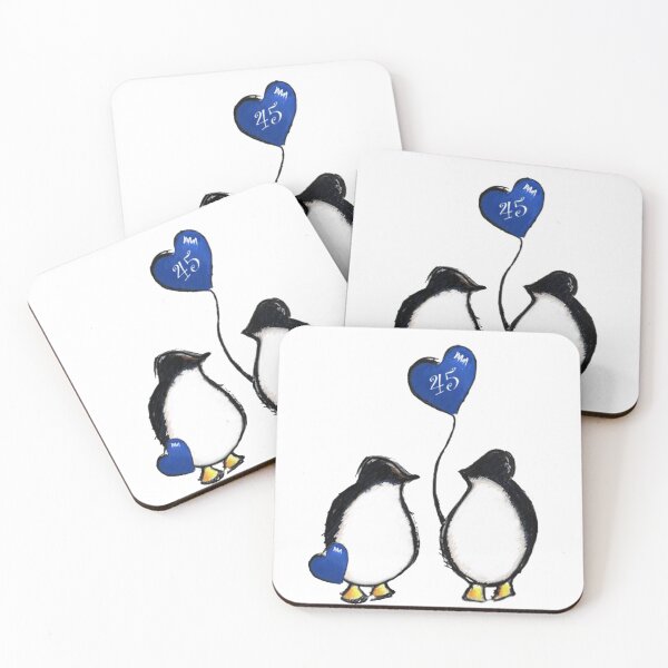 Item preview, Sapphire 45th wedding anniversary penguin designed and sold by thesummerhouse.