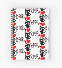 I LOVE K-POP Spiralblock