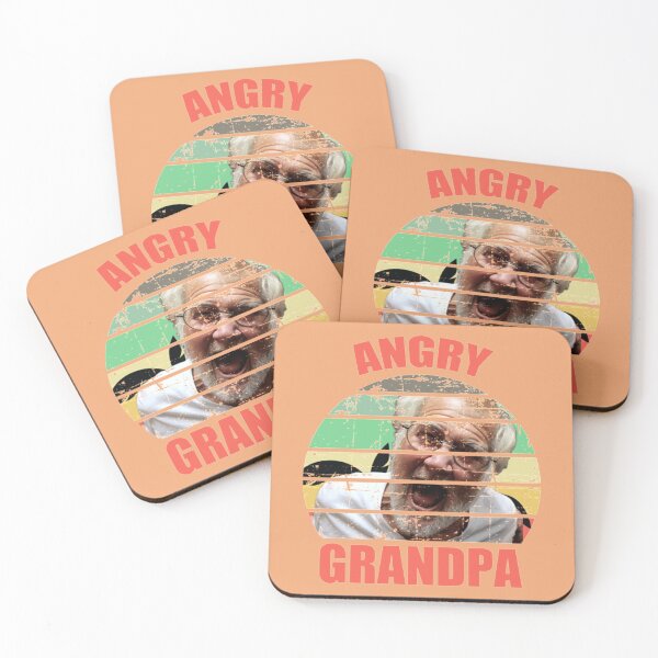 Artikelvorschau, Angry Grandpa Angry Grandpa, Retro-Design entworfen und verkauft von AnshuChadan.